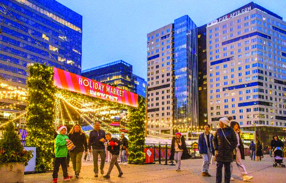 Boston Seaport by WS unwraps the fifth annual Snowport Holiday Market